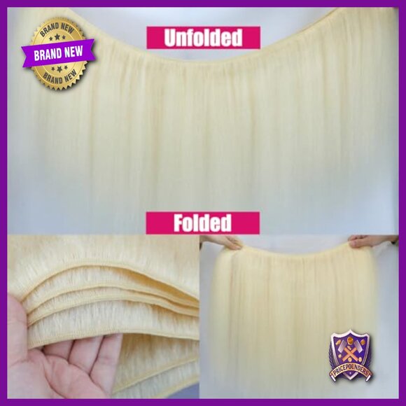 3 Bundles Kinky Straight Human Hair 18-22 Inch Brazilian Virgin Hair main image 4